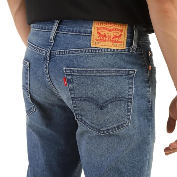 Levi's Men's 511 Slim Fit Mid Rise Jeans - Image 2